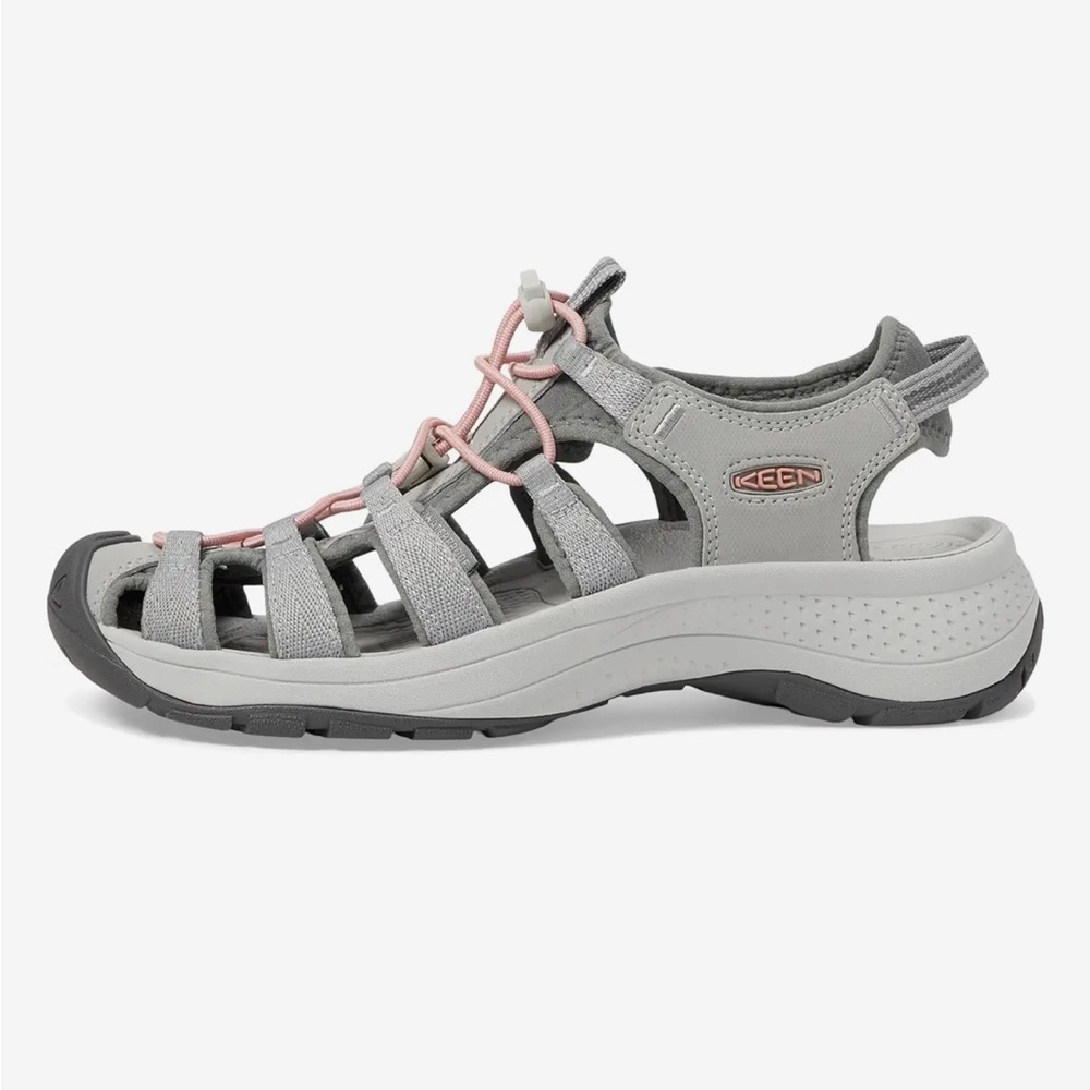 Keen Astoria West Gray and Pink Sandals - Picture 7 of 7